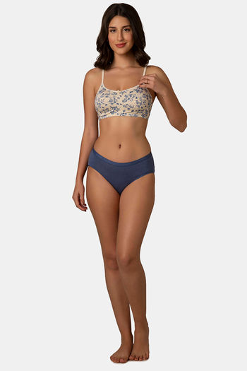 Every de by Amante Double Layered Non Wired Full Coverage Super Support Bra - Floral Print — image 5